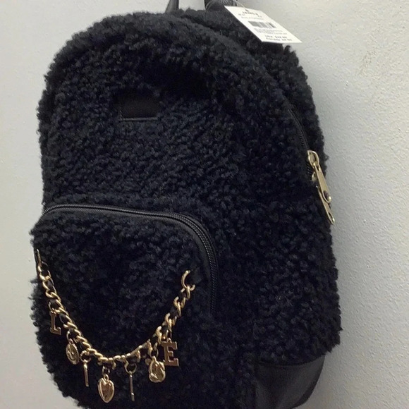 Icing Black with Gold Charms Mini Backpack & Wallet. New with Tags - Picture 4 of 8